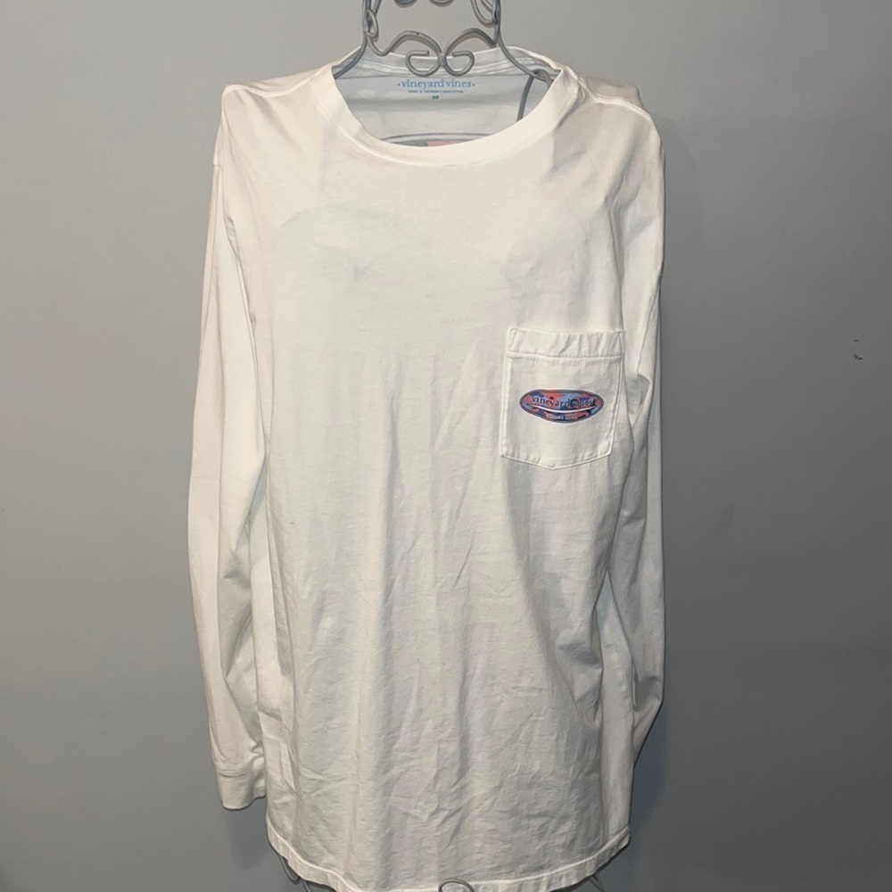Vineyard Vines New Men's LIMITED Edition Whale Pocket T-Shirt Medium Blue. NWOT